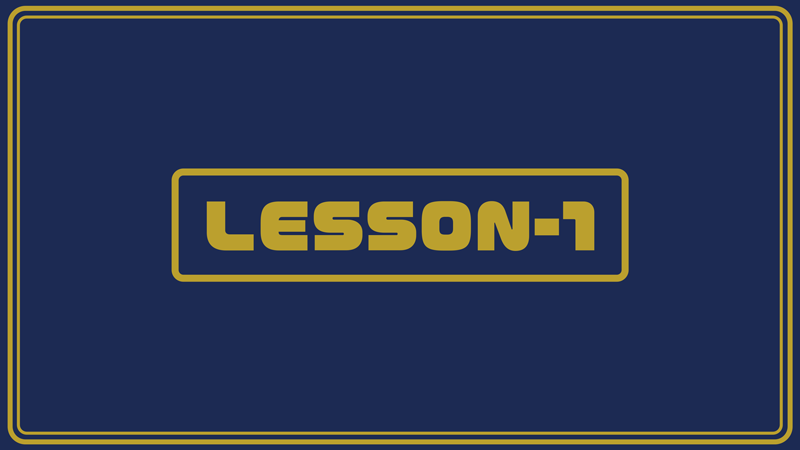 Demo Course-A Lesson